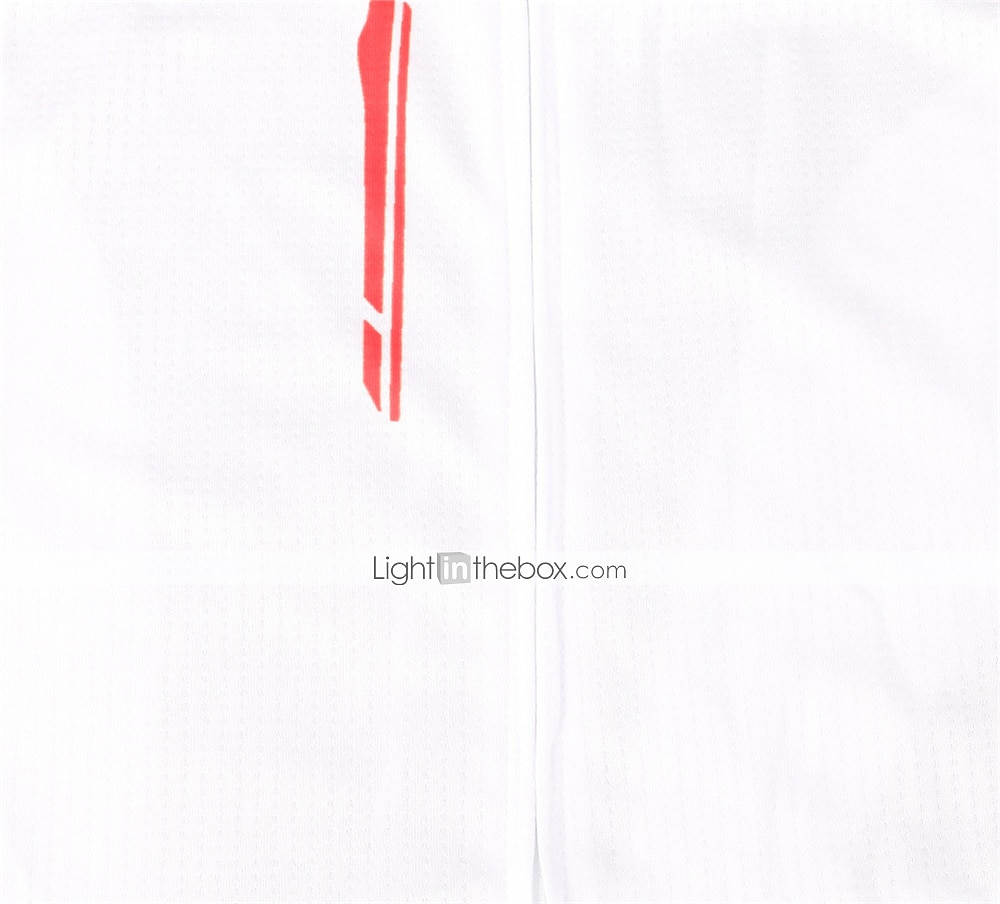 Per uomo Maglia da ciclismo con pantaloncini Manica Corta Estate Primavera Autunno Bianco / Nero Nero / Rosso Nero / giallo A Motivi Bicicletta Pantaloncini Protezione solare Asciugatura Rapida del 2026 a $41.99 –P5