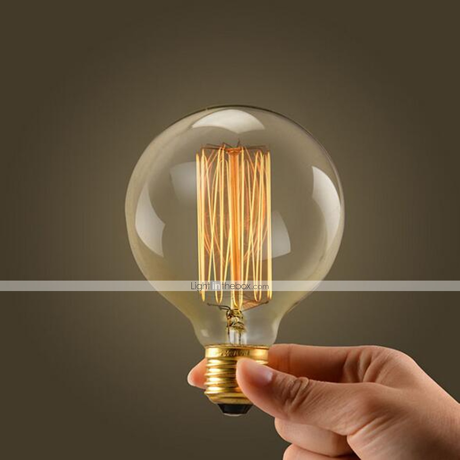 60W E26 E27 G95 Vintage Edison Light Bulbs Antique Incandescent Bulb Warm White 2300k Retro Decorative 220-240V 2025 - $8.49 –P3
