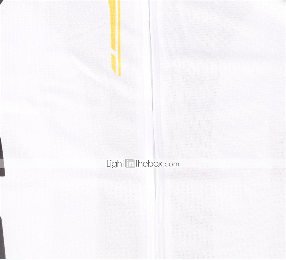 Per uomo Maglia da ciclismo con pantaloncini Manica Corta Estate Primavera Autunno Bianco / Nero Nero / Rosso Nero / giallo A Motivi Bicicletta Pantaloncini Protezione solare Asciugatura Rapida del 2026 a $41.99 –P12