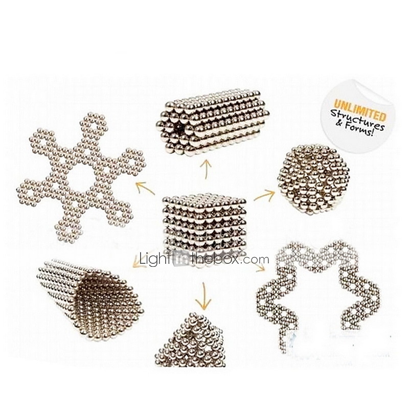 1000 Pcs 3mm 5mm Magnet Toy Magnetic Balls Building Blocks Super Strong Rare Earth Magnets Neodymium Magnet Neodymium Magnet Stress And Anxiety Relief Office Desk Toys Diy Adults Boys Girls Toy 21 26 99