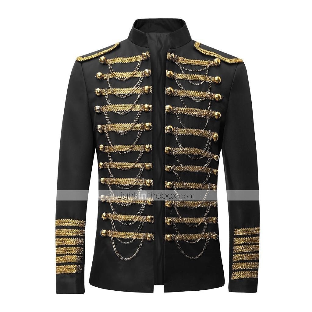 Elegante Classico Retrò Vintage Costume da festa Mascherata Completi & Blazer Principe Uniformi Cosplay Gentiluomo Slim Fit Abito da ballo Costume Per uomo Halloween Mascherata Matrimonio Mascherata del 2026 a $105.99 –P2