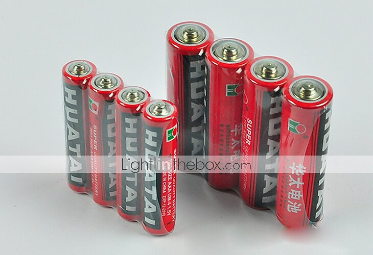 HUATAI AA Alkaline/Alkaline Dry Cell Battery 1.5V 40 Pack 5740867 