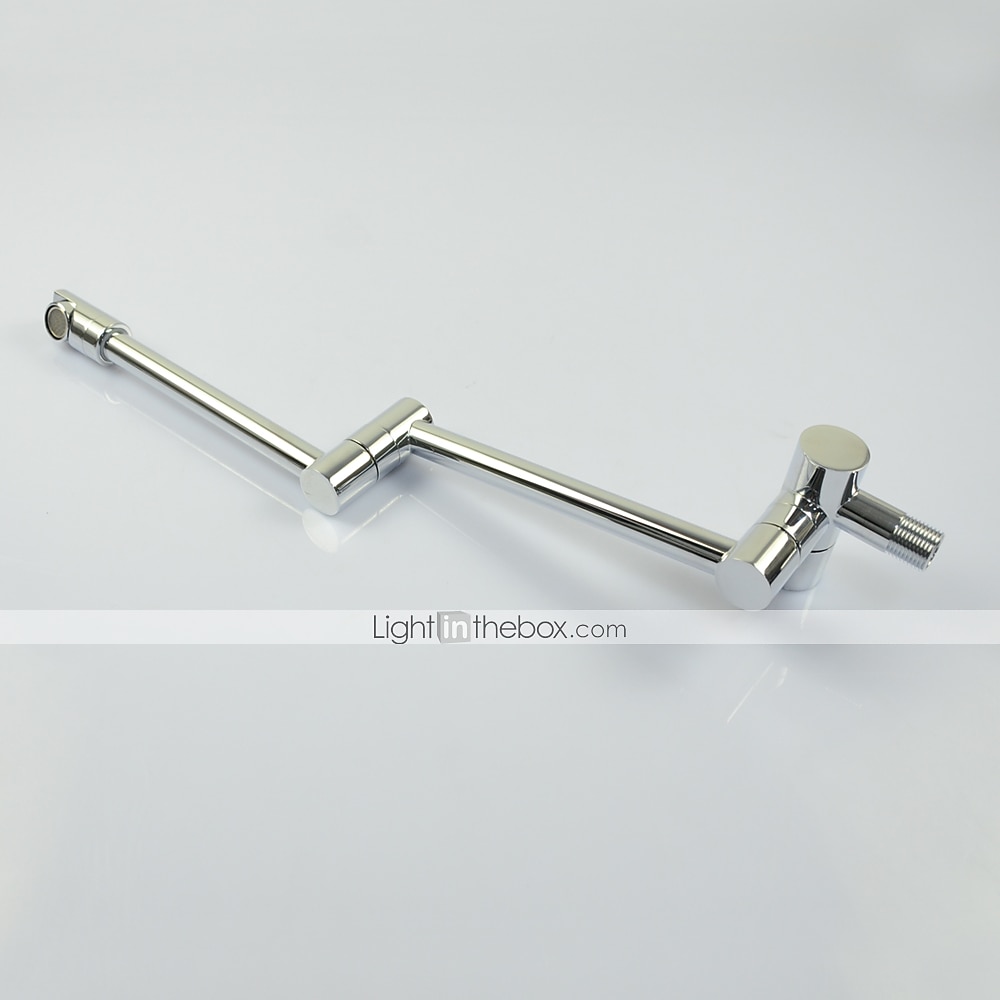 Single Handle Kitchen  Faucet Wall Mounted One Hole Rotatable/Foldable/Centerset, Brass Contemporary Kitchen Faucet Only with Cold Water 2025 - $97.99 –P4