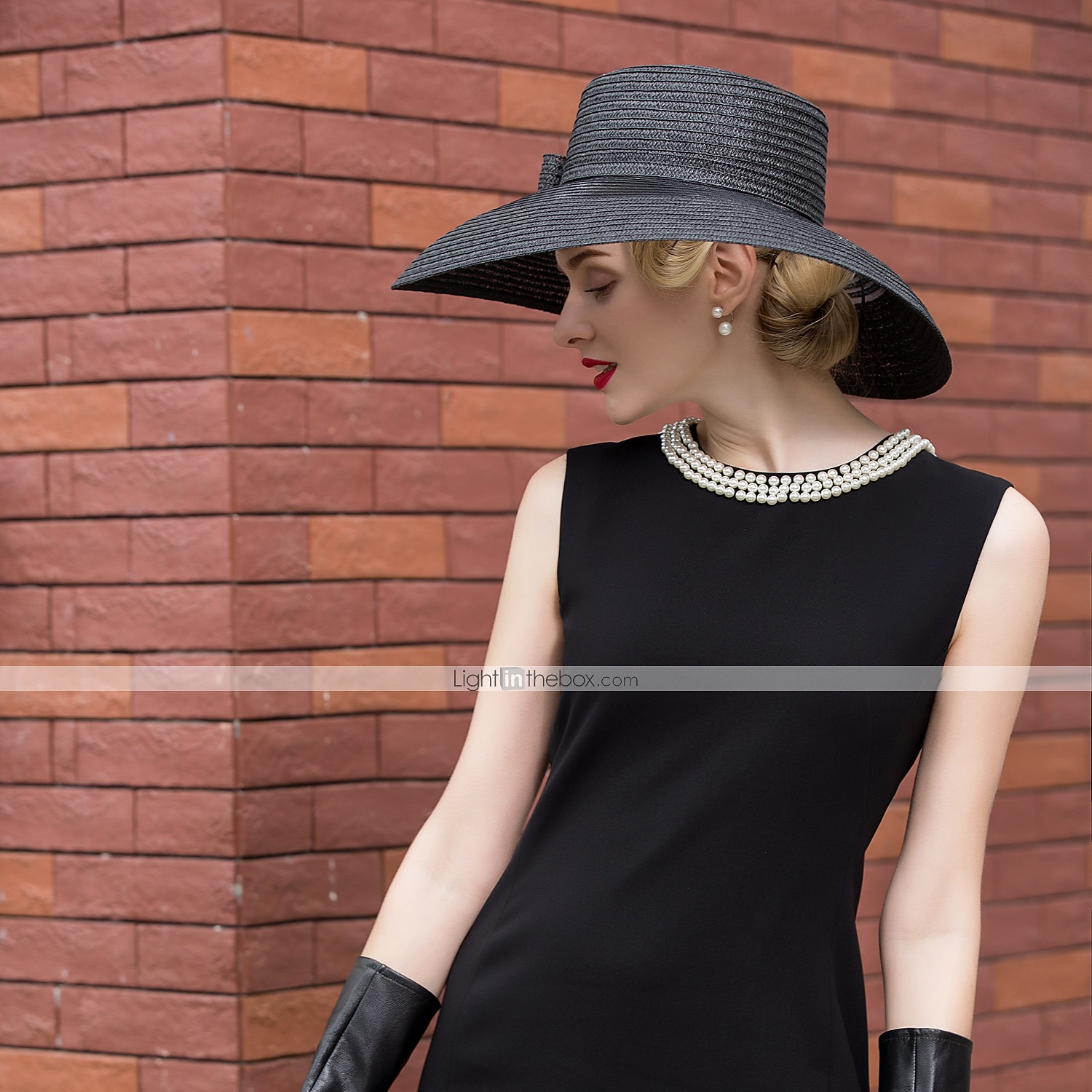 Cappello di tulle  intrecci Kentucky Derby  Cappelli  Copricapi con fiori 1pc Matrimonio  Occasione speciale  Copricapo casual abito per impressionare Abito per il giorno delle corse 2025 del 2025 a $60.99 –P4