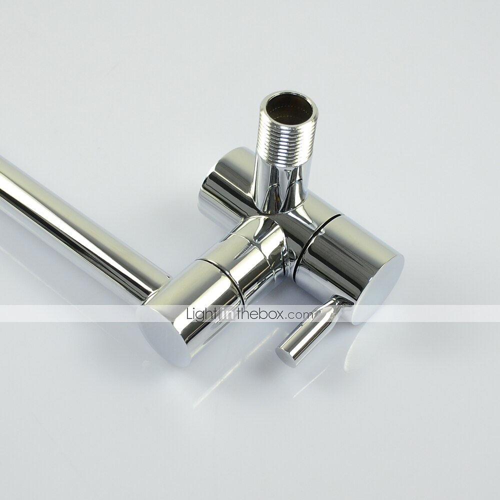 Single Handle Kitchen  Faucet Wall Mounted One Hole Rotatable/Foldable/Centerset, Brass Contemporary Kitchen Faucet Only with Cold Water 2025 - $97.99 –P3