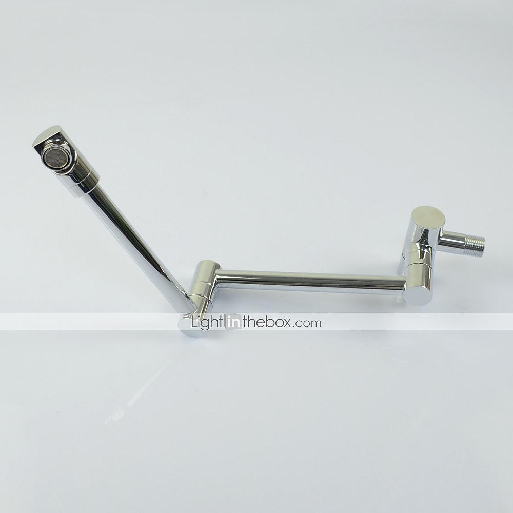 Single Handle Kitchen  Faucet Wall Mounted One Hole Rotatable/Foldable/Centerset, Brass Contemporary Kitchen Faucet Only with Cold Water 2025 - $97.99 –P5