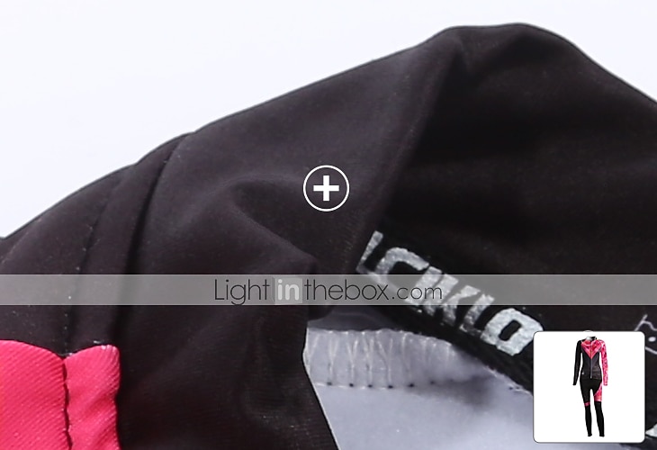 Malciklo Femme Manches Longues Maillot et Cuissard Long Velo Cyclisme Hiver Toison Velours Lycra Violet Jaune Rouge Britannique Grandes Tailles Vélo Maillot Collant à Bretelles / Corsaire Bretelles de 2025 ? $56.99 –P2