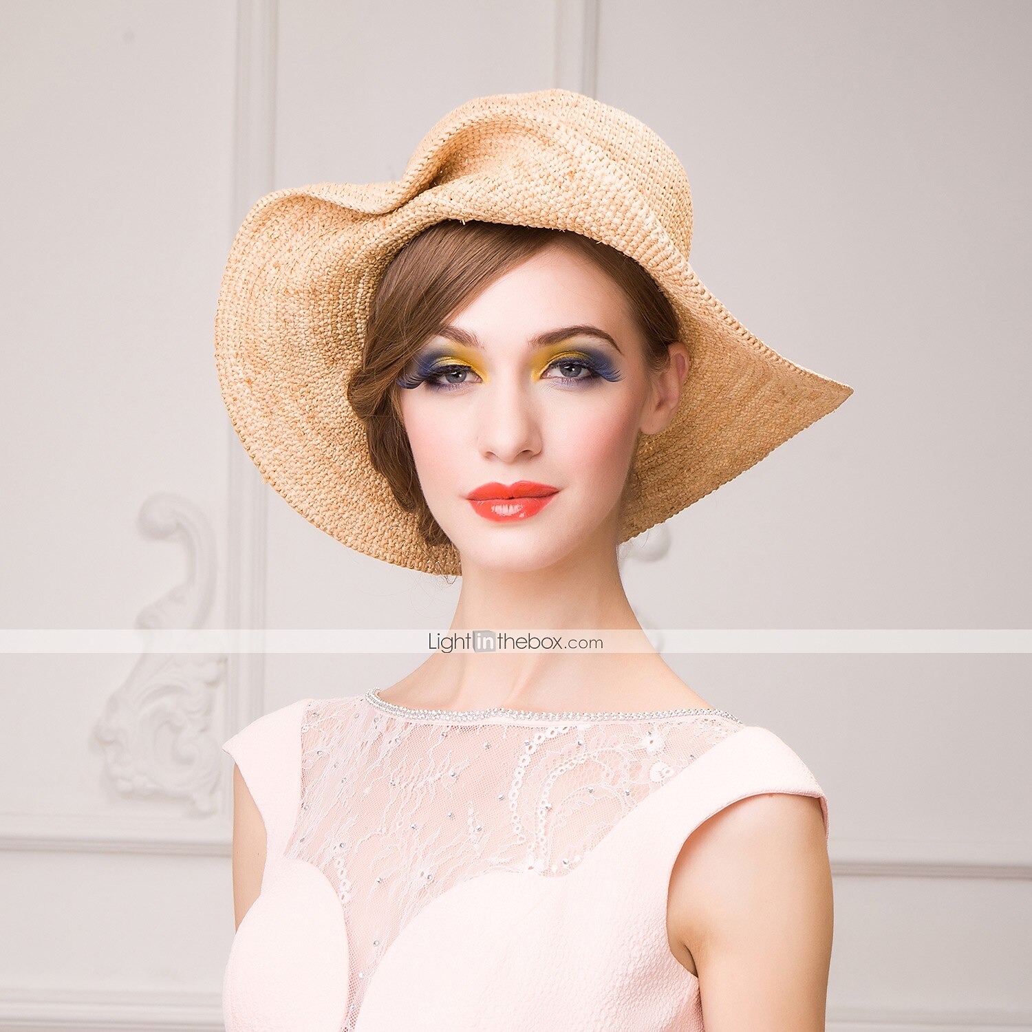 Tulle Kentucky Derby Hat / Chapeaux avec Plume 1 Soirée / Fête Casque de 2025 ? $29.99 –P1