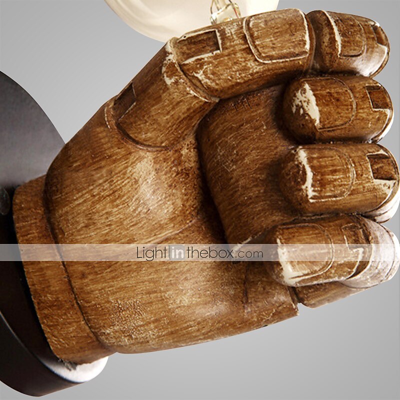 vintage nástěnná svítidla nástěnné nástěnné svítidlo pryskyřicové nástěnné led led severský styl 110-120v 220-240v 60 w / ce certifikováno / e26 / e27 2026 - $52.99 –P7