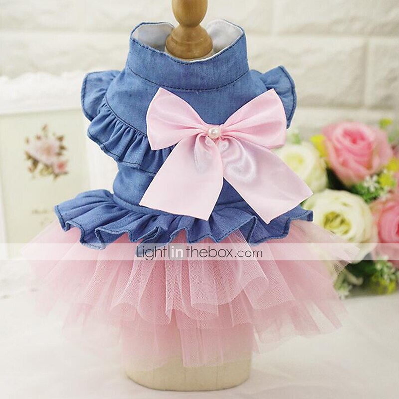 Chien Robe Vêtements pour Chiot Jupe Adorable Décontracté Quotidien Doux Été Printemps & Automne Vêtements pour Chiens de 2025 ? $18.99 –P3