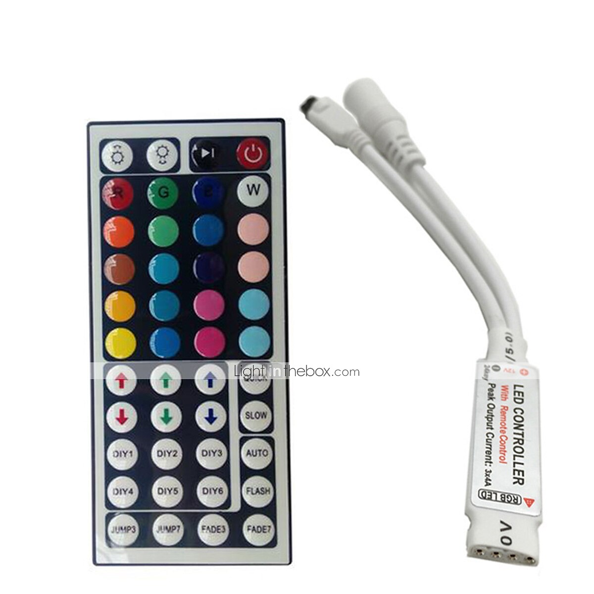 1 قطعة شريط إضاءة ليد rgb تحكم عن بعد 44 مفتاح ir استبدال وحدة تحكم عن بعد ل smd 5050 3528 2835 2025 - $8.99 –P1