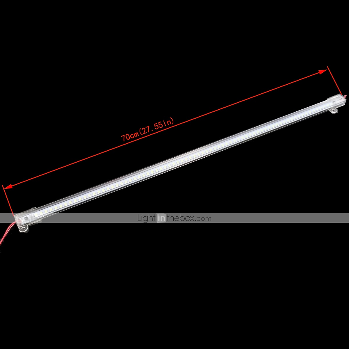 70CM Waterproof IP65 12W 72X 2835 Rigid LED Light Bars Transparent PC tube AC220V 2025 - $25.99 –P1