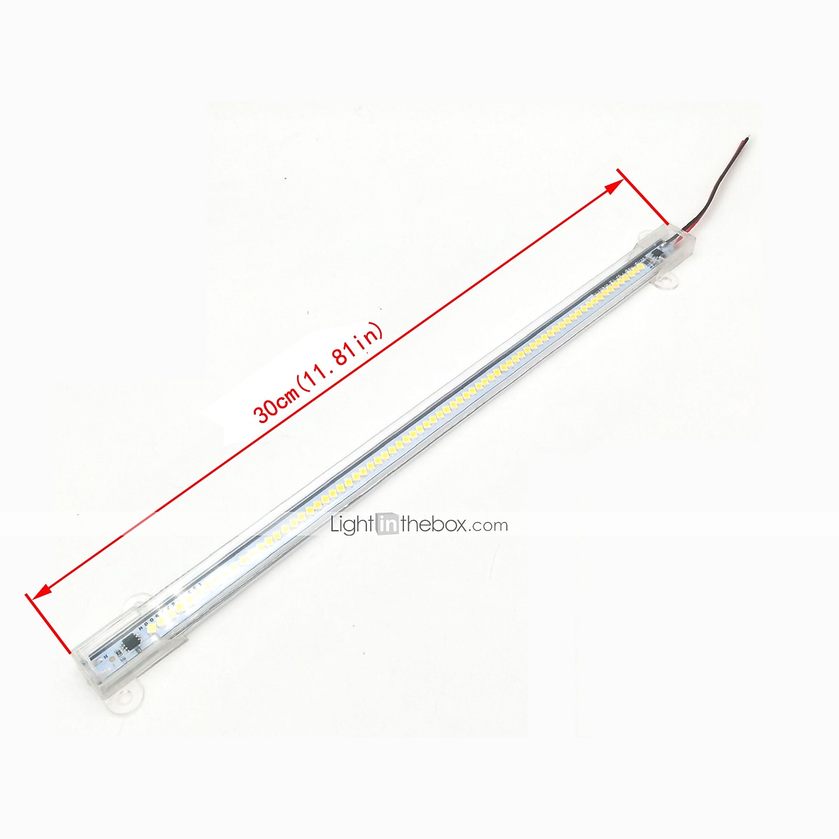 30CM Waterproof IP65 8W 72X 2835 8mm Rigid LED Light Bars Transparent PC tube AC220V 2026 - $9.49 –P1