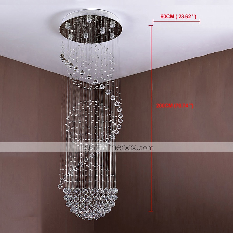 Люстра line design 60 см металлическая гальваника современная 220-240в 2026 - $699.89 –P1