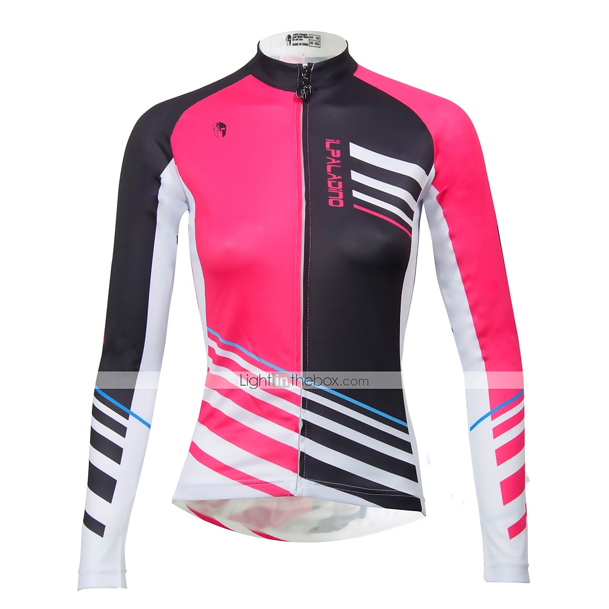 ILPALADINO Mujer Maillot de Ciclismo Manga Larga Invierno Talla Grande Bicicleta Camiseta con 3 bolsillos traseros MTB Bicicleta Montaña Ciclismo Carretera Almohadilla 3D Transpirable Diseño 2025 - GBP £20.8 –P2