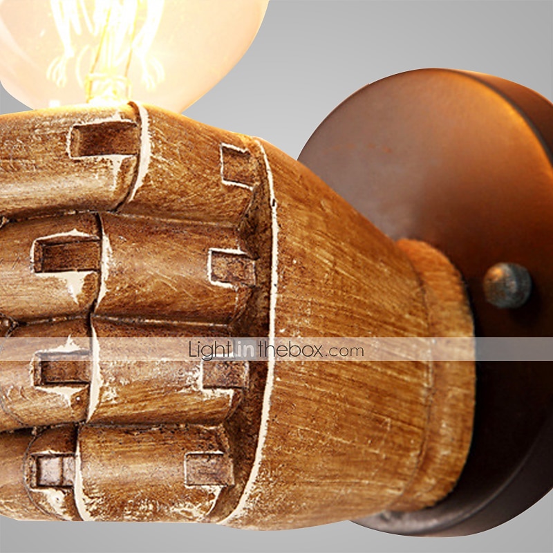 vintage nástěnná svítidla nástěnné nástěnné svítidlo pryskyřicové nástěnné led led severský styl 110-120v 220-240v 60 w / ce certifikováno / e26 / e27 2026 - $52.99 –P6