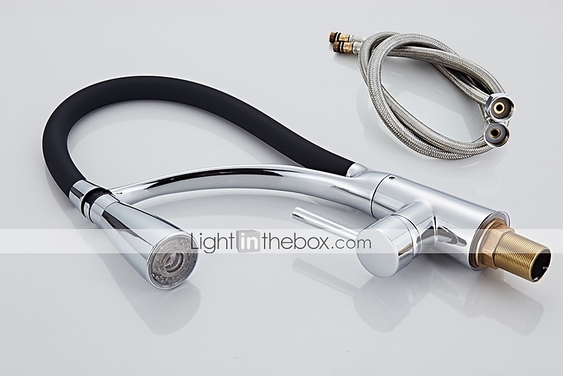 ברז מטבח - מודרני / עכשווי כרום LED אור / נשלף / כלי נשלף / פליז 2026 - ZAR R2596.34 –P11