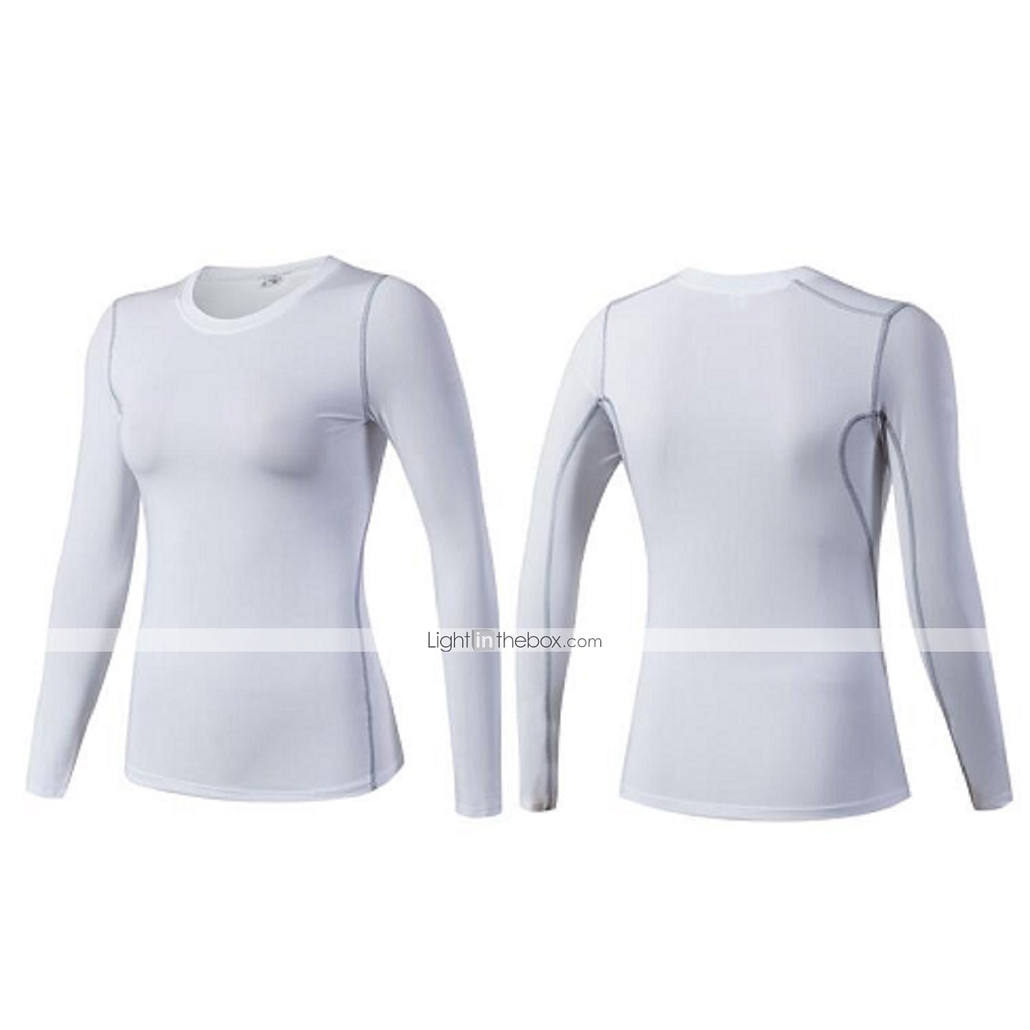 Maglietta Sportiva Donna Manica Lunga - Tecnica Asciugatura Rapida Per Palestra, Running, Yoga - Foto 10