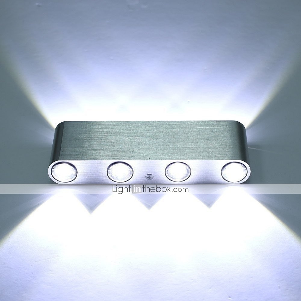Lightinthebox 8-flammige 19 cm LED-Wandleuchte, moderne Wandleuchte im Mini-Stil, Innenbereich, Flur, Aluminium, dekorative Wandleuchte, integrierte Beleuchtung, Beleuchtung, 85–265 V, 8 W 2025 - $28.99 –P1