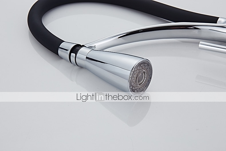 ברז מטבח - מודרני / עכשווי כרום LED אור / נשלף / כלי נשלף / פליז 2026 - ZAR R2596.34 –P4