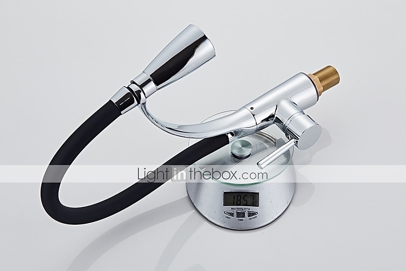 ברז מטבח - מודרני / עכשווי כרום LED אור / נשלף / כלי נשלף / פליז 2026 - ZAR R2596.34 –P10