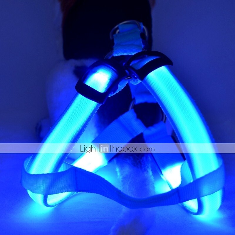 2025年 犬 ハーネス LEDライト 安全用具 ソリッド  コレクション – $15.49 –P1