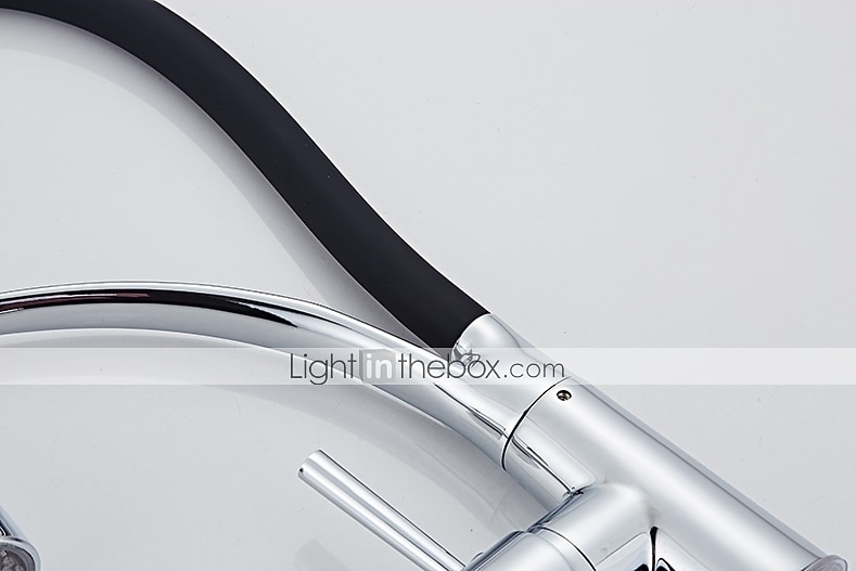 ברז מטבח - מודרני / עכשווי כרום LED אור / נשלף / כלי נשלף / פליז 2026 - ZAR R2596.34 –P7