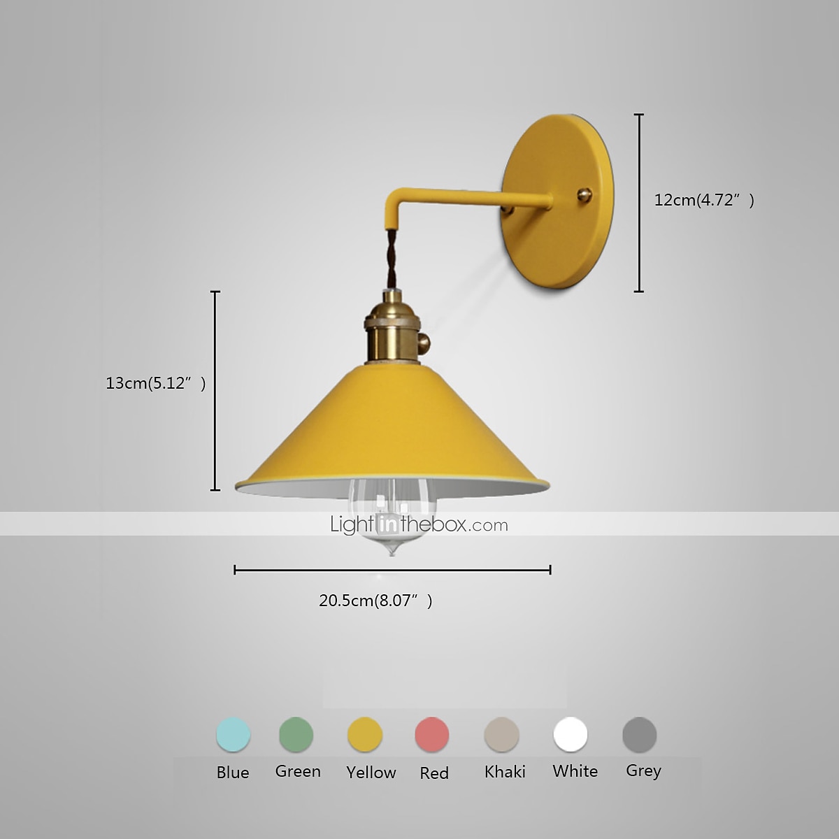 Lightinthebox Wall Lamps Wall Sconces Metal Wall Light Nordic Style 110-120V 220-240V 60 W / CE Certified / E26 / E27 2025 - $46.99 –P5