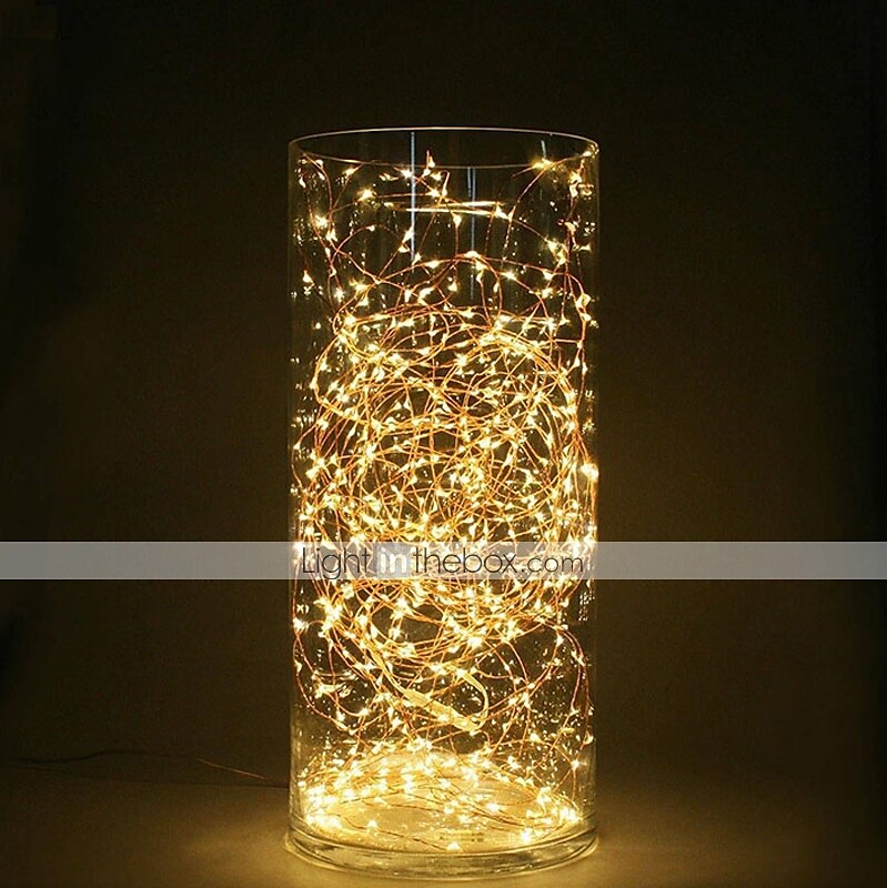 Guirlande lumineuse USB 5 m pour réception de mariage élégante, 50 LED, lampe étanche pour Noël, mariage, nouvel an de 2025 ? $7.99 –P1