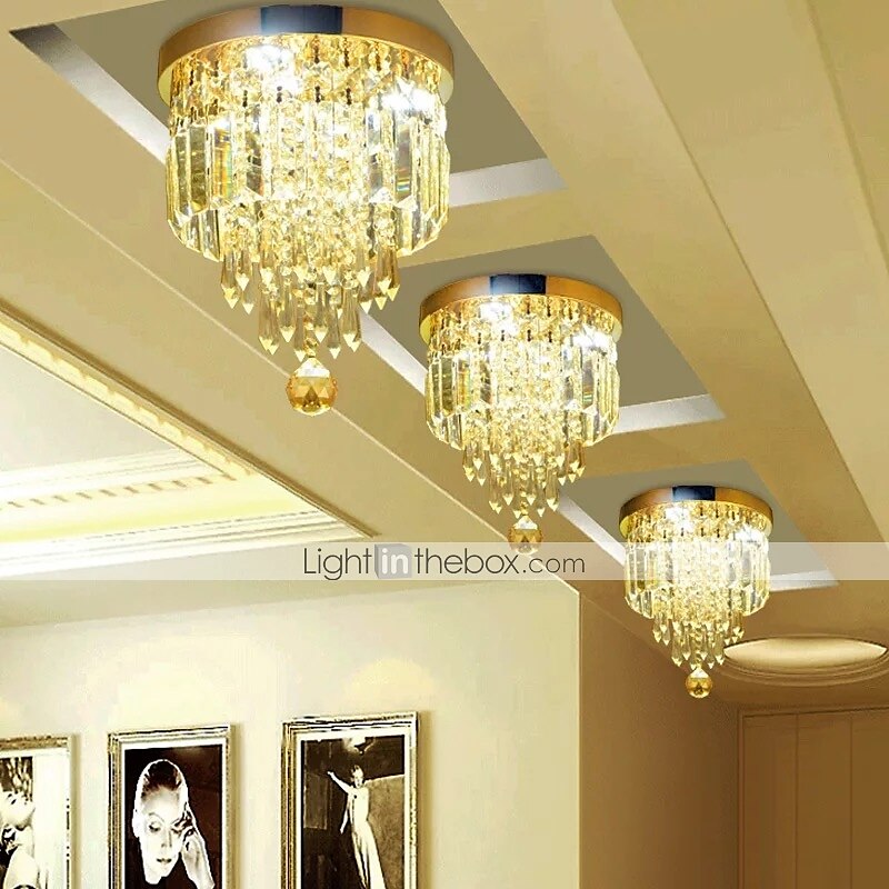 3-Light 25 cm Flush Mount Lights Metal Painted Finishes 110-120V 220-240V / CE Certified 2025 - $172.99 –P2
