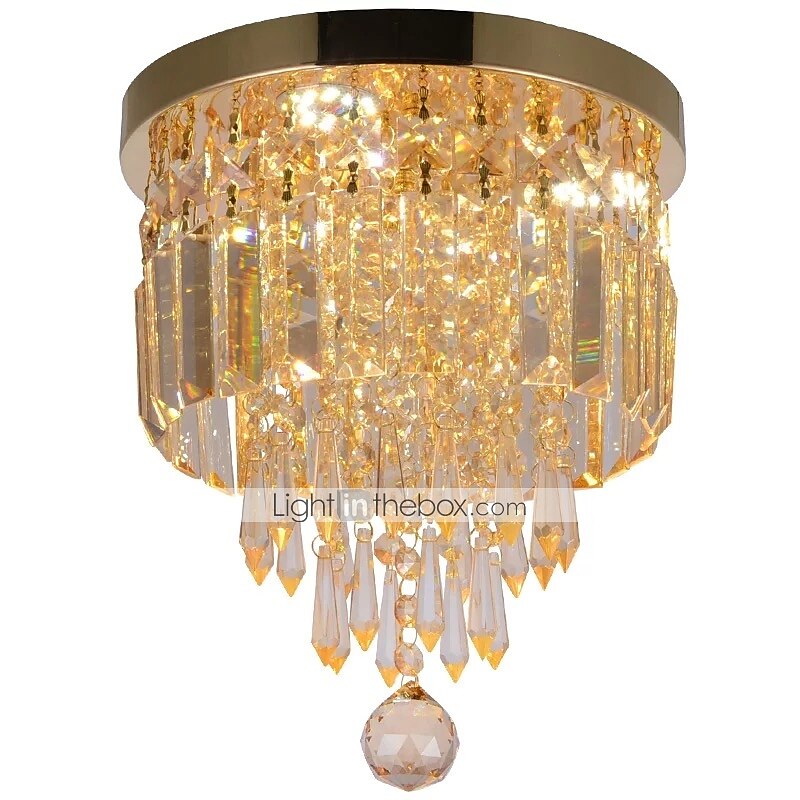 3-Light 25 cm Flush Mount Lights Metal Painted Finishes 110-120V 220-240V / CE Certified 2025 - $172.99 –P1
