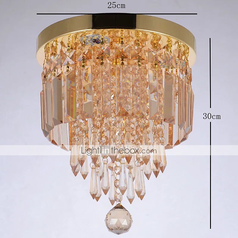 3-Light 25 cm Flush Mount Lights Metal Painted Finishes 110-120V 220-240V / CE Certified 2025 - $172.99 –P9