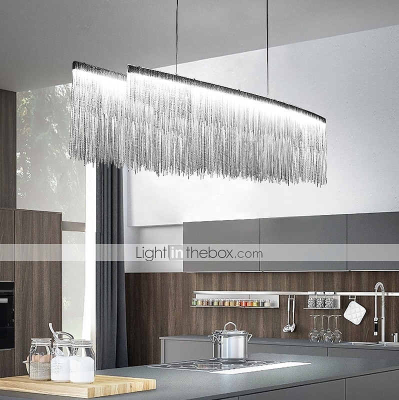100 cm Multi-shade Bulb Included Chandelier Gold Pendant Light Metal Island Oil-rubbed Bronze Chic & Modern Luxury Firework 110-120V 220-240V 2025 - $249.99 –P13