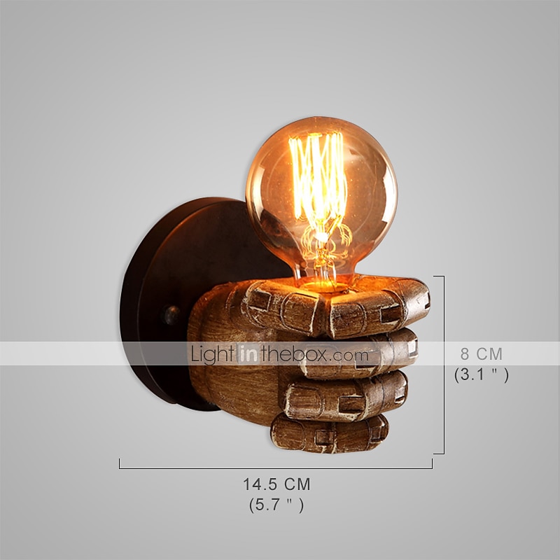 vintage nástěnná svítidla nástěnné nástěnné svítidlo pryskyřicové nástěnné led led severský styl 110-120v 220-240v 60 w / ce certifikováno / e26 / e27 2026 - $52.99 –P2