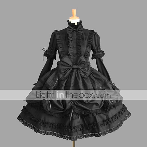 Japanese Black Ball Gown Dresses