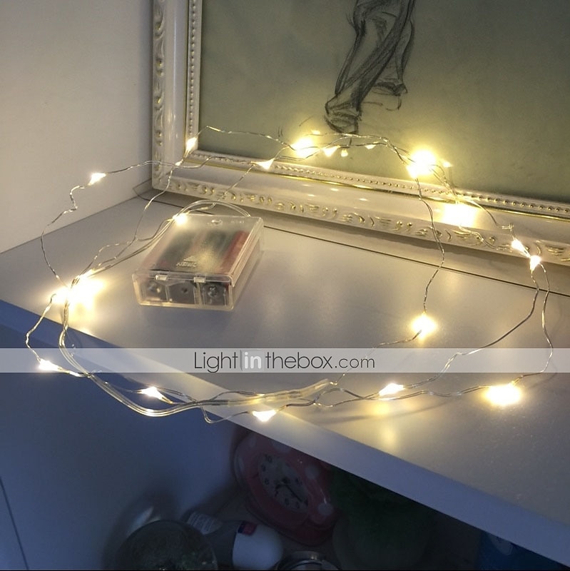 Elegante cadena de luces de 10 m para recepción de boda, fiesta, 100 led, resistente al agua, 4 unidades, 2 unidades, 1 unidad, para Navidad, boda, hogar, fiesta, habitación, decoración al aire 2025 - $7.99 –P4