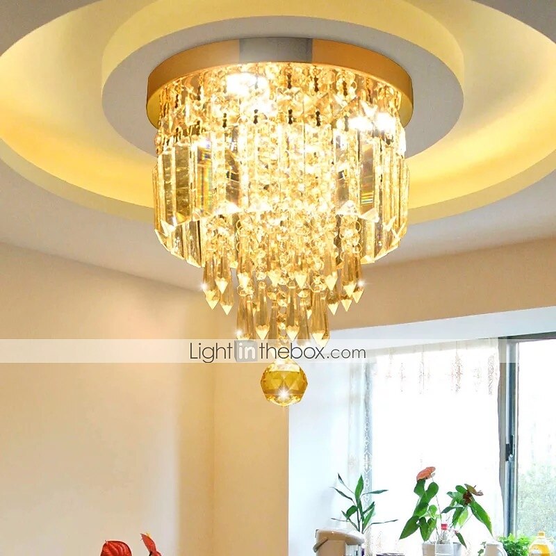 3-Light 25 cm Flush Mount Lights Metal Painted Finishes 110-120V 220-240V / CE Certified 2025 - $172.99 –P4
