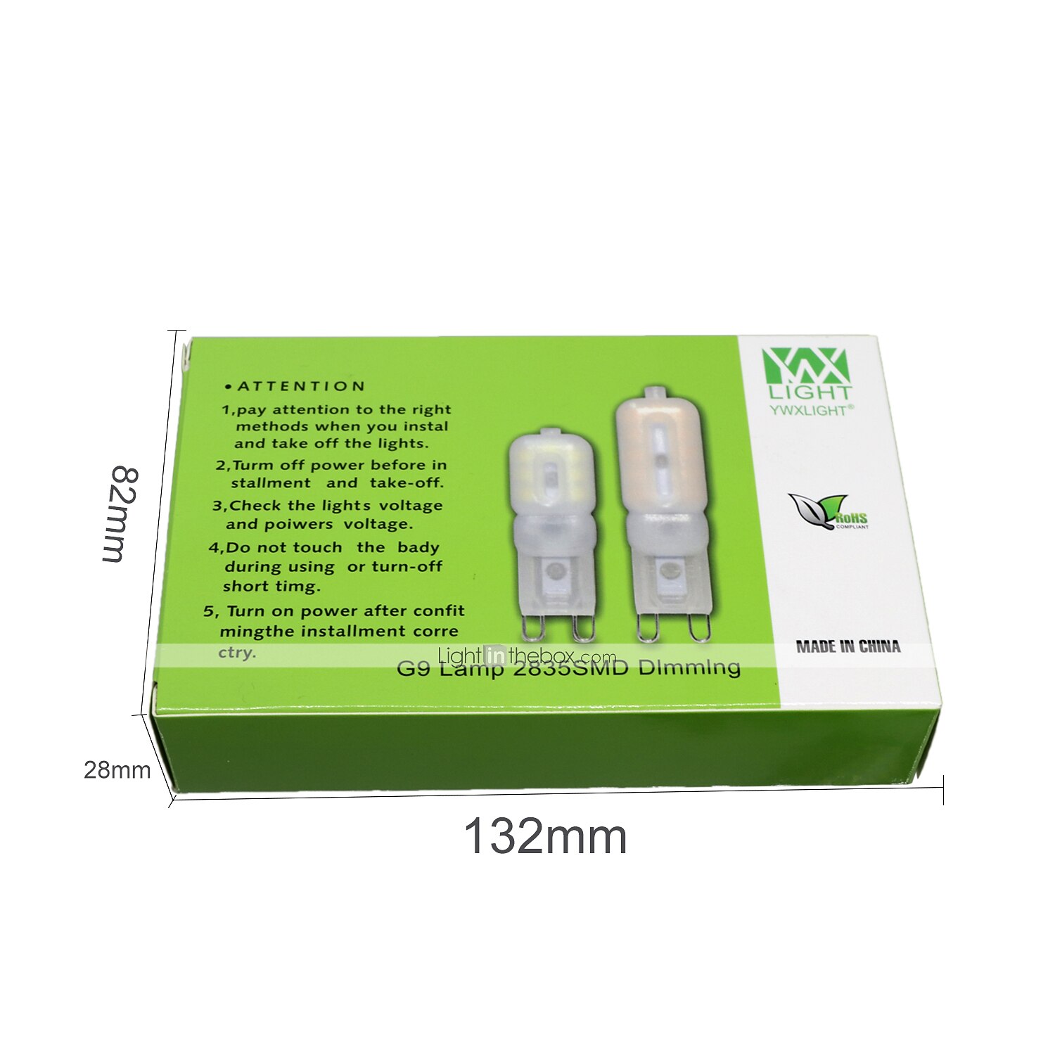 ywxlight® 10st g9 5w 400-500lm 22led led bi-pin verlichting 2835smd dimbaar warm wit koel wit led maïs lamp kroonluchter lamp ac 220-240v 2026 - $34.99 –P5