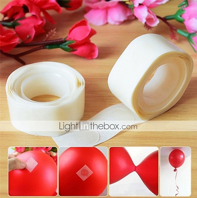 4PC Dot Balloon Glue Removable Adheive Point Tape, Roll Double ided Dot  ticker for Craft Wedding Decoration, Ballon Garland Arch Kit, Party Balloon  for Birthday Decoration, Bachelorette Party 2024 - $2.99