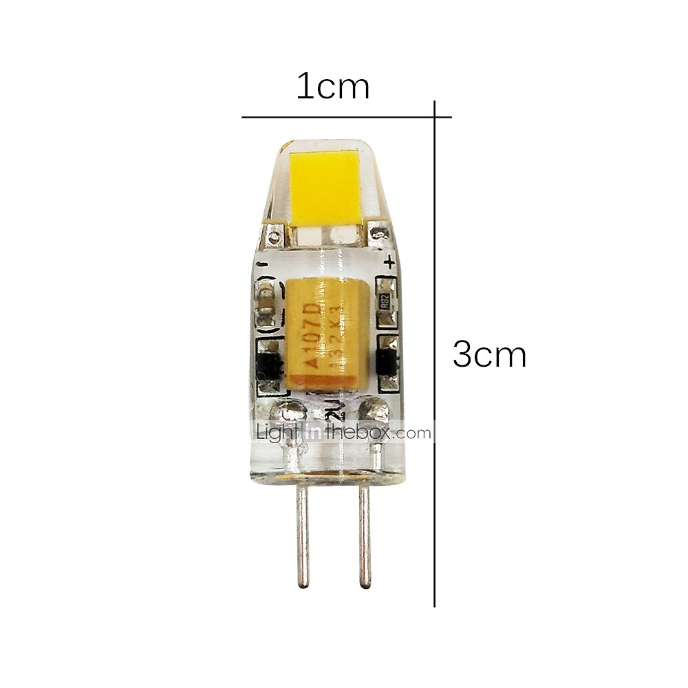 2025年 2W G4 ＬＥＤ２本ピン電球 MR11 1 LEDの COB 装飾用 調光可能 温白色 クールホワイト 100-150lm 3000-6000K DC 12 AC 12V   コレクション – $22.99 –P7