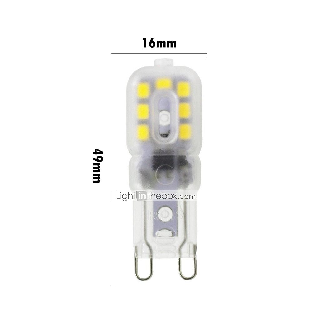 5pcs 2W LED Bi-pin Lights Bulbs 400lm G9 14LED Beads SMD 2835 Bulb Replacement Warm Cold White 360 Degree Beam Angle 220V 2026 - $13.49 –P5
