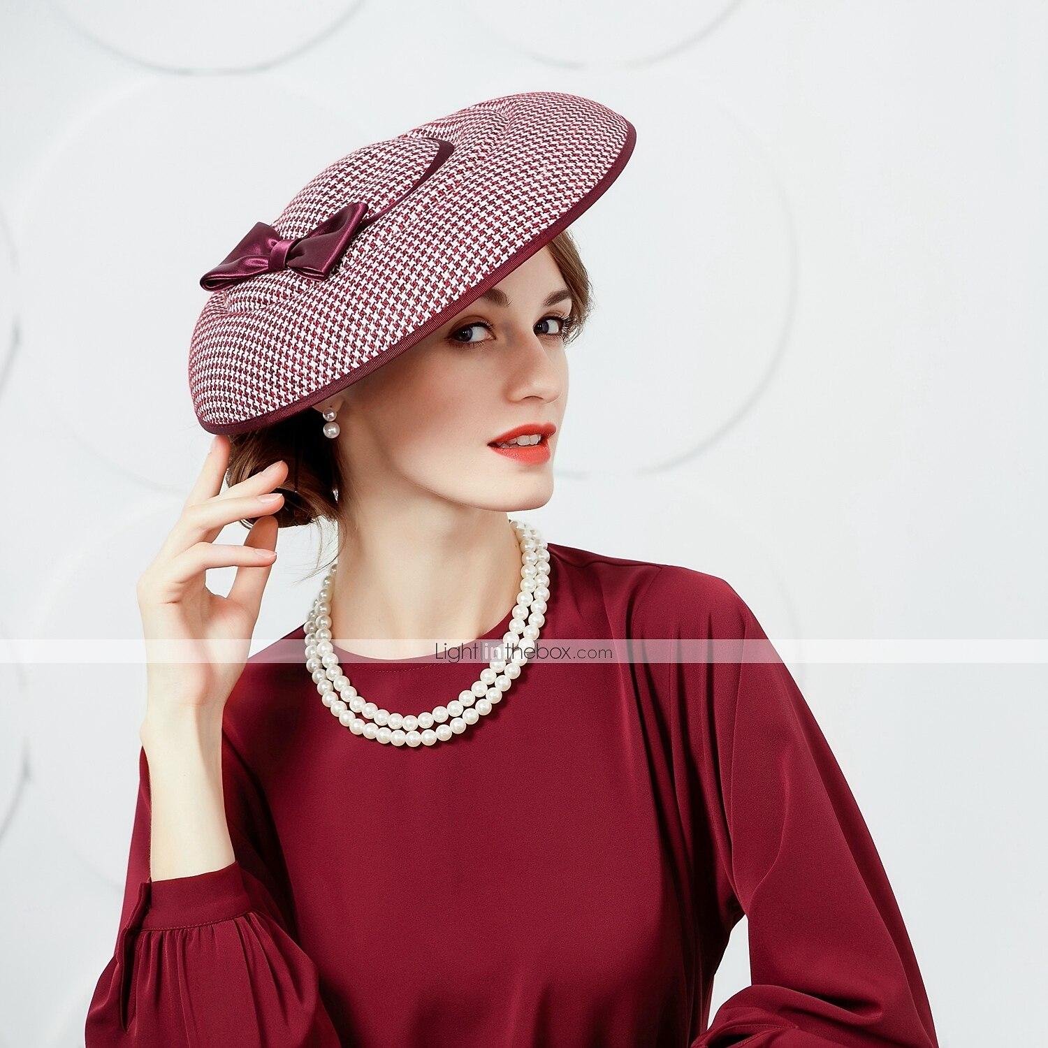 Seda / Twill Weave Chapéu Kentucky Derby / Chapéus com 1 Casamento / Festa / Noite / Festa de Chá Capacete de 2025 por $24.99 –P3