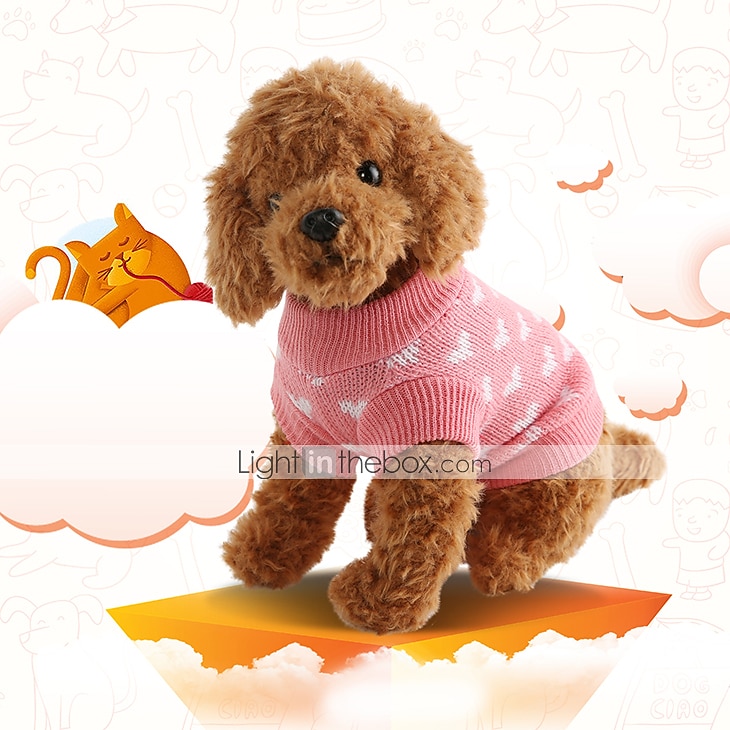 Suéteres Ropa para cachorros Saltador Mantiene abrigado Invierno Templado Ropa para perros for Fornido Labrador Perro perdiguero de oro Buldog Shiba Inu 2026 - $11.49 –P3