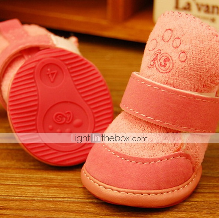 Cane Stivali / Scarpe Vestiti per Cucciolo Moda Tenere al Caldo Inverno Caldo Abbigliamento per Cani del 2026 a $14.49 –P19