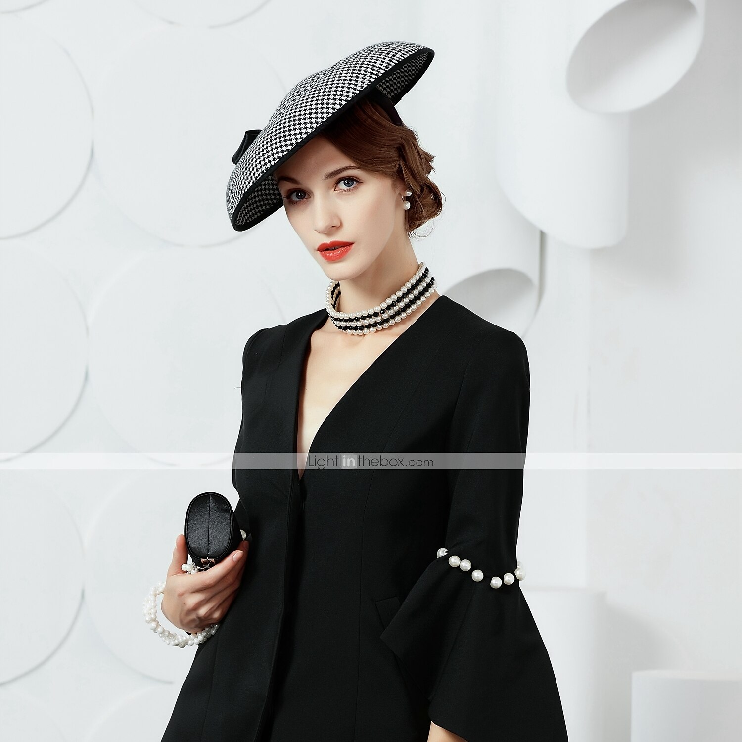 Seda / Twill Weave Chapéu Kentucky Derby / Chapéus com 1 Casamento / Festa / Noite / Festa de Chá Capacete de 2025 por $24.99 –P7