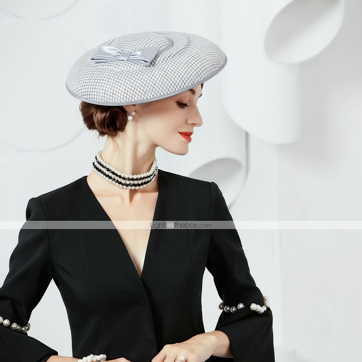 Seda / Twill Weave Chapéu Kentucky Derby / Chapéus com 1 Casamento / Festa / Noite / Festa de Chá Capacete de 2025 por $24.99 –P2