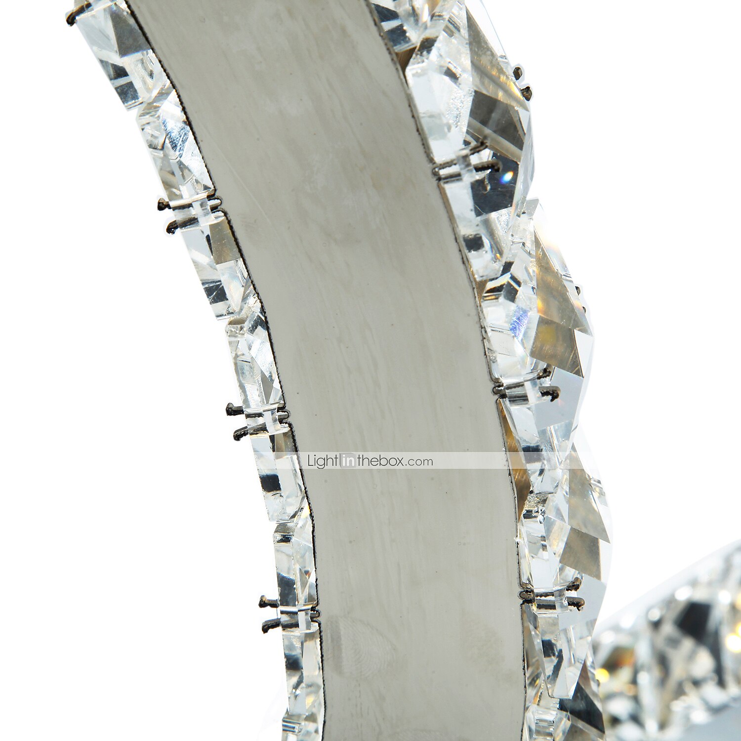 3 Rings 70 cm Crystal Dimmable LED Chandelier Pendant Light Metal Circle Electroplated Modern Contemporary Traditional Classic 110-120V 220-240V 2025 - $687.89 –P12