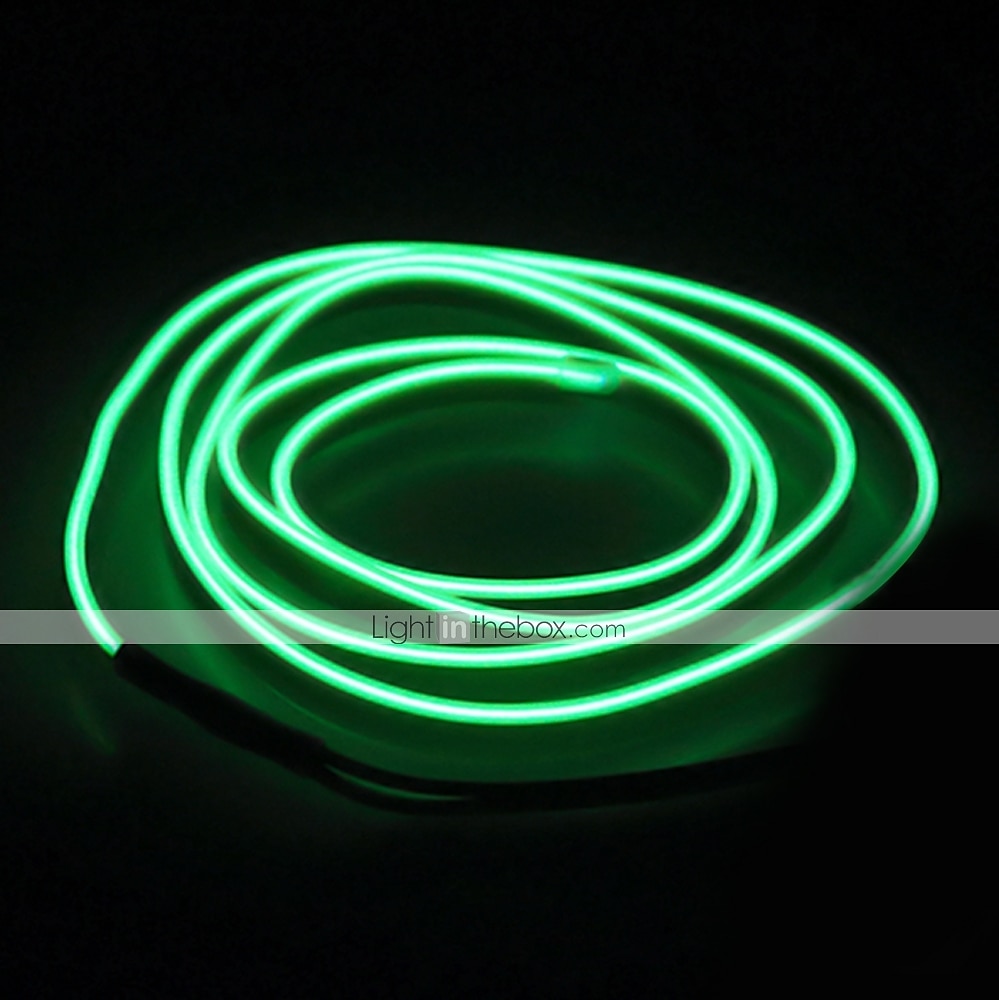 5m אורות מחרוזת 0 leds el 1pc לבן אדום כחול עמיד למים חוט ניאון דבק עצמי 2025 - $12.49 –P6