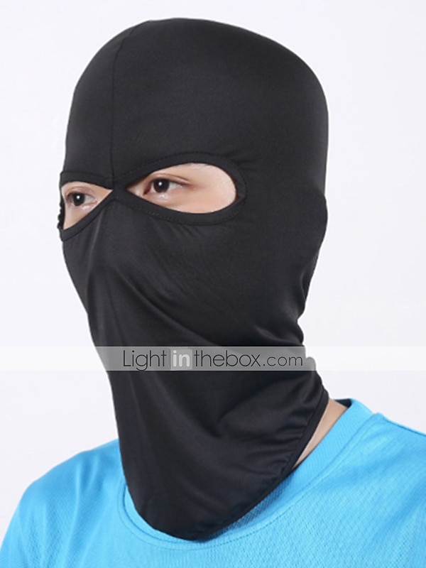 Headwear Balaclava Neck Gaiter Neck Tube Solid Color Sunscreen Windproof Quick Dry Dust Proof Comfortable Bike / Cycling Dark Grey White Purple Lycra for Men's Women's Adults' Camping / Hiking Ski 2025 - $6.99 –P1