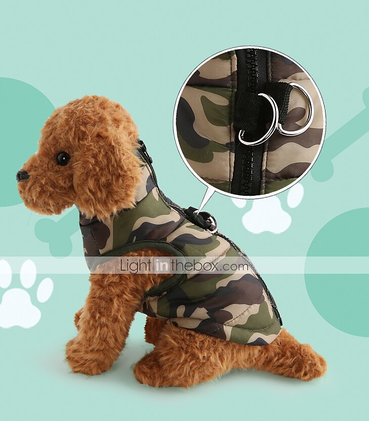 Chien Manteau Veste Gilet Vêtements pour Chiot Décontracté Quotidien Hiver Respirant Extérieur Vêtements pour Chiens for Husky Labrador Malamute de l'Alaska Bouledogue Shiba Inu de 2025 ? $15.49 –P2